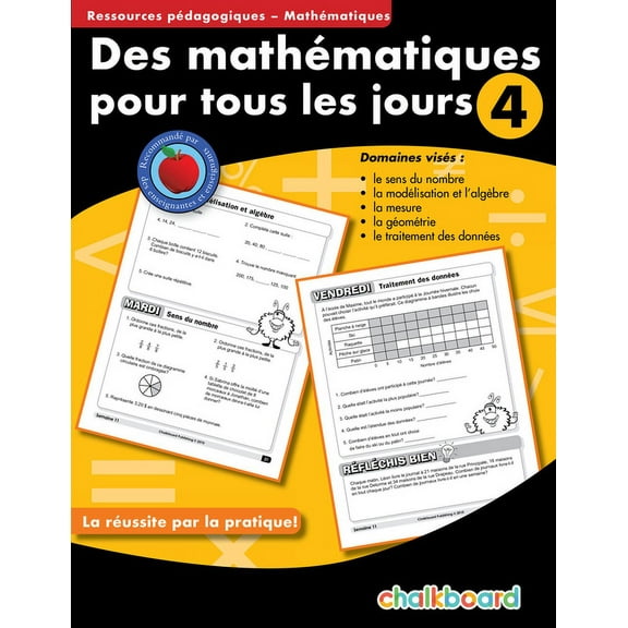 10 Minute Daily Math: Des Mathematiques Pour Tous Les Jours 4 (Paperback)
