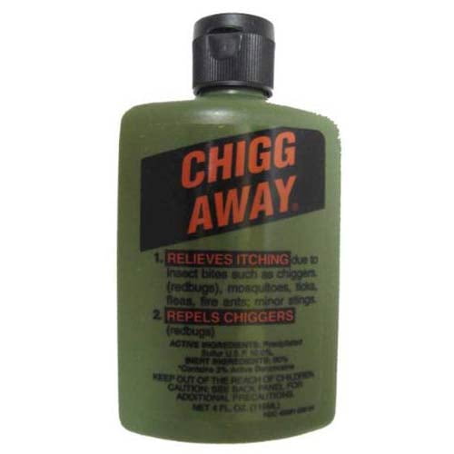 Chigg Away Soldiers Choice Itch Relieves Repels Chiggers Lotion 4 Oz