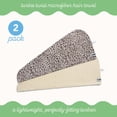 thumbnail image 3 of Turbie Twist 2 pack Microfiber Turbie Twist Hair Towels - Leopard, 3 of 7