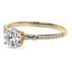 thumbnail image 5 of Anillo De Compromiso De Oro 10k Con Piedra Zirconia, 5 of 5