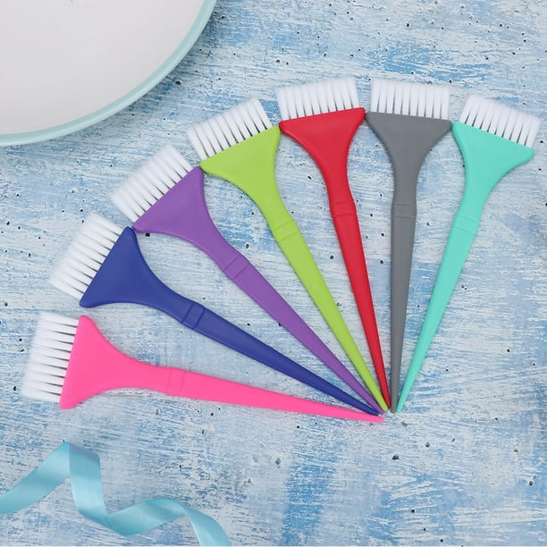 Juego de Brochas para Teñir el Cabello Juego de 7 Piezas Kit de Tinte para el Cabello de Salón de Primera Cepillo Aplicador de Color para Teñir el Cabello Herramienta ANGGREK Otros