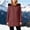 *Wine, variant on ClodeEU Women's Puffer Hooded Jacket, Lightweight Mid-Length Winter Puffer Coat With Pockets Pink,Womens Plus XXL