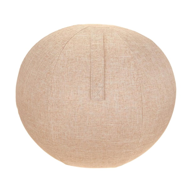 Cubierta de pelota de ejercicio shamjiam Pilates Yoga Ball beige 55cm