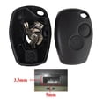 thumbnail image 2 of Coque de Télécommande à 2 Boutons Sans Lame pour Renault Modus, 2 of 7