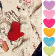 Gallickan Heart Pillows, 6 inch Heart Shaped Pillows, Love Throw Pillows Gifts, Soft Small Cute Fluffy Pillows, Women Girls Kid Living Room Decor, Pink