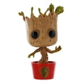 thumbnail image 2 of Funko POP! Marvel Dancing Groot Vinyl Bobble Head (Red Pot with Ravagers Logo), 2 of 2