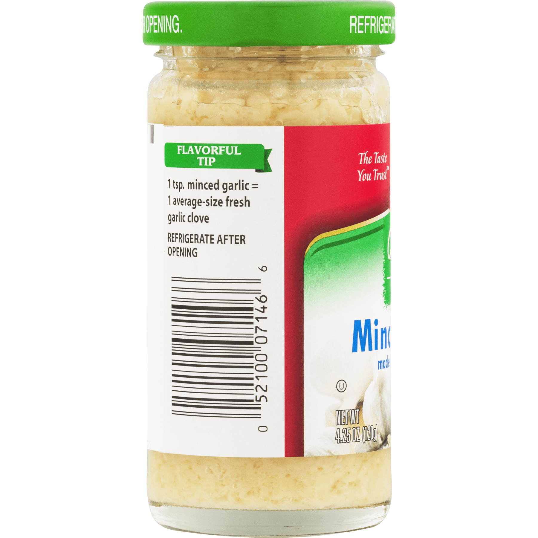 Mccormick Minced Garlic Nutrition Facts Runners High Nutrition