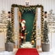thumbnail image 5 of Uuiauoio Festive Christmas Door Cover with Design,Polyester Door Curtain for Holiday Home Decor, Seasonal Wall and Entryway Decoration for Parties and Family Gatherings,Festival Party Decoration, 5 of 6