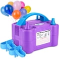 thumbnail image 1 of Bomba Eléctrica AGPTEK Inflar Globos 110V 600W Violeta, 1 of 2