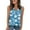 Sky Blue, variant on GIPQJK Tank Tops for Women V Neck Hawaii Beach Sleeveless Tees Casual Loose Trendy Cute Clothes,Light Blue L