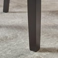thumbnail image 5 of Christopher Knight Home Darren Fabric Counter Stools, 2-Pcs Set, Dark Charcoal / Walnut, 5 of 10