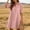 *Pink, variant on ClodeEU Women's Collared V Neck Half Sleeve Swing Mini Dress, Casual Loose A-Line Shirt Dress Army Green,Women's Plus L