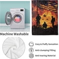 thumbnail image 4 of Veterans Blanket Gifts for Women, Patriotic Army Flannel Blanket, Soft Warm Lightweight Throw Blankets for Bed Couch Home Travel American Flag Decor 50" x 60", 4 of 5