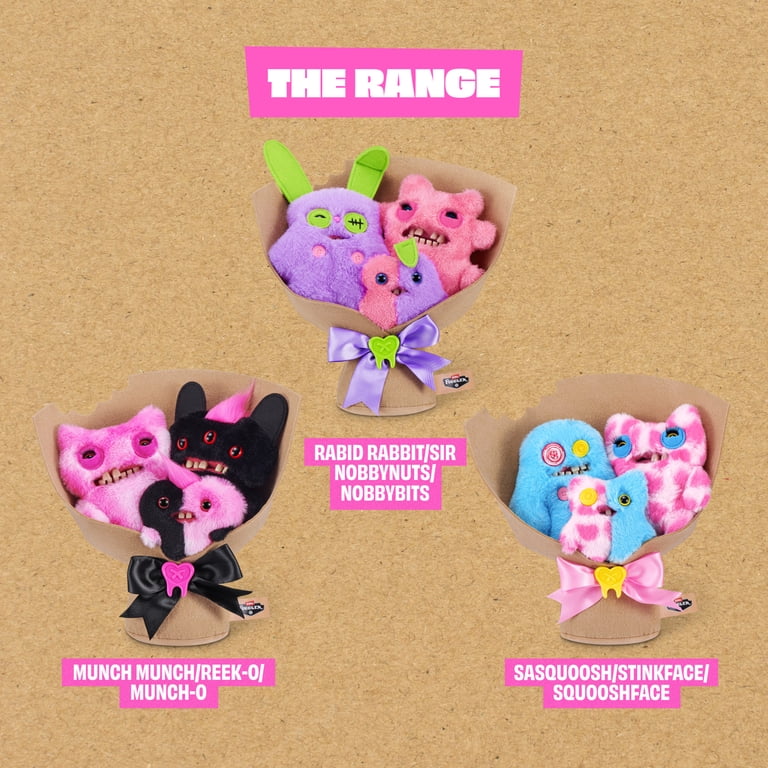 Fuggler Bouquets 2 x 9 Inch, 1 x 3.5 Inch Fugglers (Rabid Rabbit