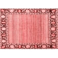 thumbnail image 1 of Ahgly Company Machine Washable Indoor Rectangle Oriental Red Modern Area Rugs, 5' x 8', 1 of 4