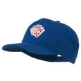thumbnail image 2 of Royal Flush Embroidered Cotton Twill Cap - Royal OSFM, 2 of 5