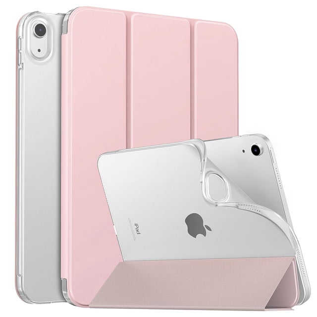 Funda MoKo para el nuevo iPad de 11.ª y 10.ª generación con parte trasera translúcida