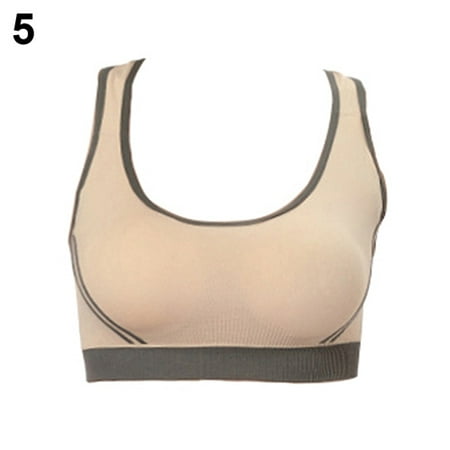 

fanshao Women Jogging Sports Bra Gymwear Fitness Crop Top Yoga Exercise Cross Strap Vest