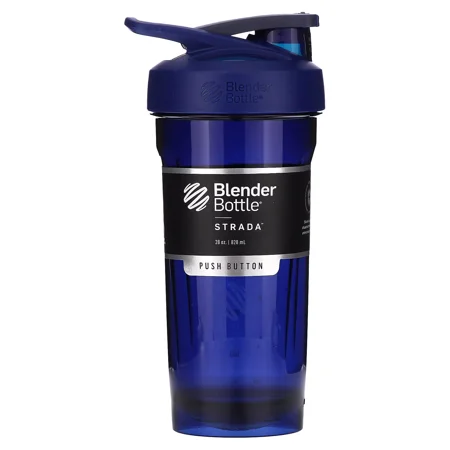 Strada Tritan FC Blue Water Bottle, 28 oz (828 ml) – Durable and BPA-Free