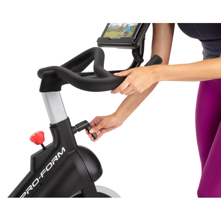 ProForm Carbon CX Exercise Bike with 3 Lb Dumbbell Set and 30 Day