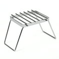 thumbnail image 1 of Amdohai Grille de Feu de Camp Pliable Multifonctionnelle Portable en Acier Inoxydable Support de Gaz, 1 of 7