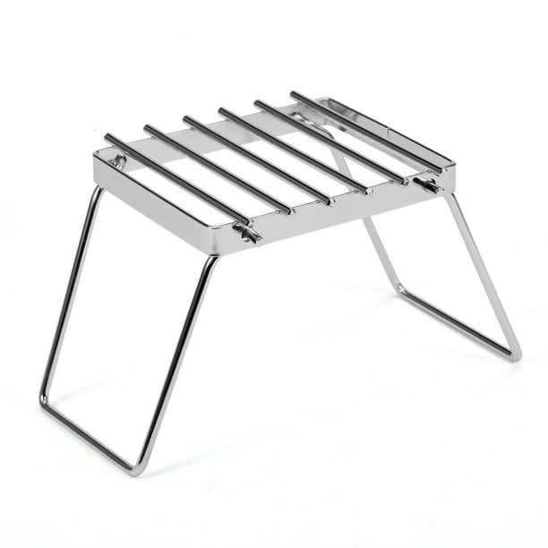 Dcenta Multifunctional Folding Campfire Grill Portable Stainless Steel