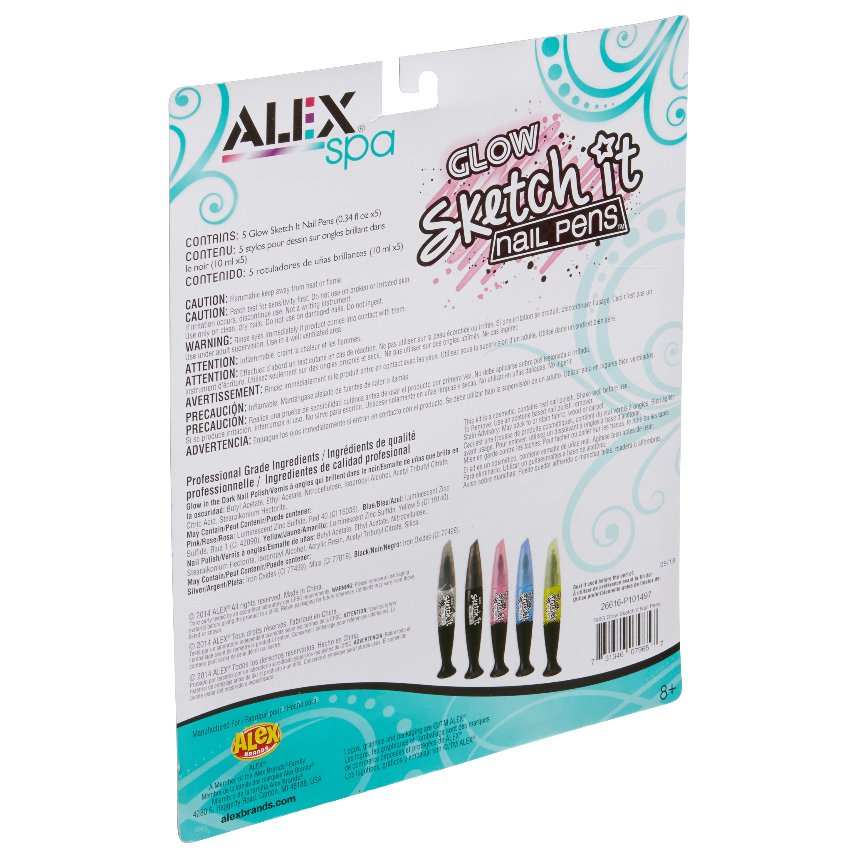 Alex Toys Sketch It Nail Pen Salon