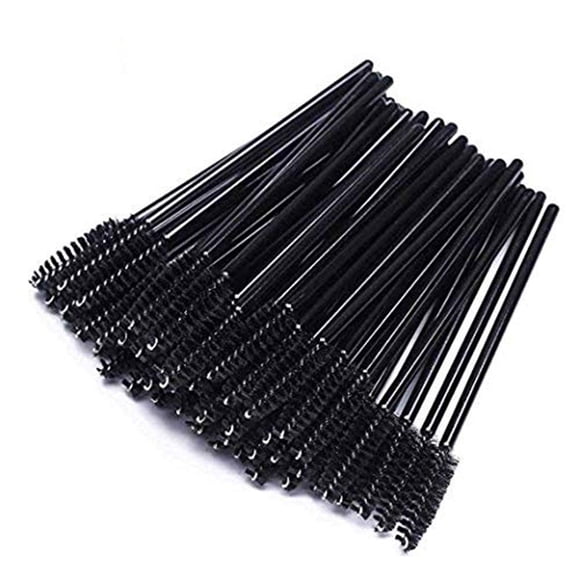300 Disposable Mascara Wands,brush head with bendable Eyelash ,Brush Spoolies for Eye Lash Extension, Eyebrow and Makeup ,Many Color