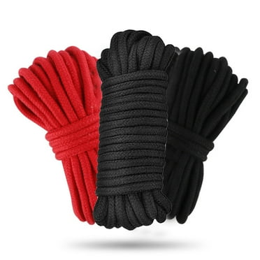 Multicolor Soft Cotton Craft Rope for Binding Games and DIY Projects