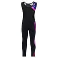 thumbnail image 6 of Alvivi Kid Girls Athletic Outfit Ballet Gymnastic Leotard with Leggings Activewear, 6 of 7