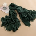 thumbnail image 2 of successthop Green Scarf for Women Shawl Spring Elegant Ladies Sophisticated Neck Scarf Soft Sun Protection Vacation, 2 of 3