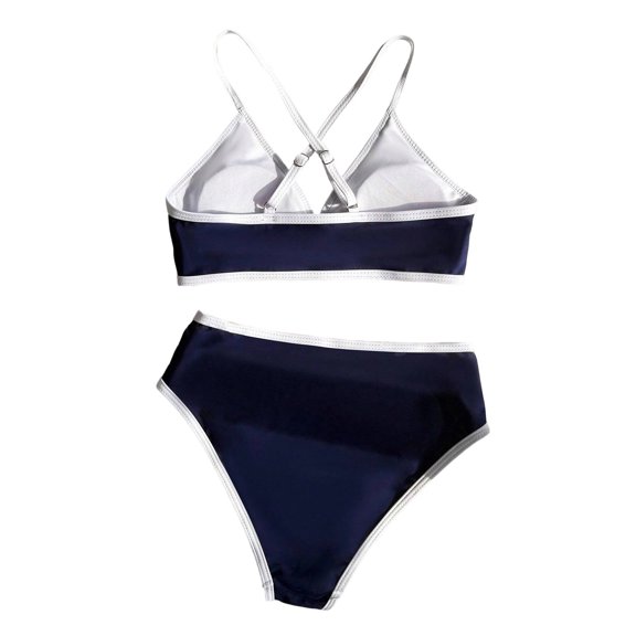 Tiijoy Girls Bikini Set with Adjustable Strap Swimsuit Beach Pool Bathing Suit, Sizes 8-13