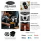 thumbnail image 3 of COSMO COS-23AFAKB 2.3 Quart Electric Small Air Fryer with Temperature Control, Timer, Auto Shut-Off, Non-Stick Frying Tray, 1000W Compact Mini Air Fryer (2.3 Quarts, Stainless Steel/Black), 3 of 5