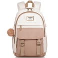 thumbnail image 1 of Mochila WINDARS School para niñas adolescentes para portátil de 15,6 pulgadas, color caqui, 1 of 7