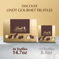 thumbnail image 6 of Lindt Gourmet Truffles Assorted Chocolate Candy, Gift Box, 14.7 oz, 6 of 14