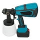 thumbnail image 3 of Pistola pulverizadora de pintura inalámbrica Bling Bling 21 V 1000 ml enchufe estadounidense, 3 of 12