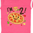 thumbnail image 4 of Inktastic Im Two Pizza Birthday Party Boys or Girls Baby Bodysuit, 4 of 5