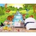 thumbnail image 2 of 3D Wallpaper Kids Cartoon Animal SKU# WAL0274, 2 of 5