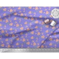 thumbnail image 3 of Soimoi Poly Georgette Fabric Leaves & Flower Floral Print Sewing Fabric Yard 52 Inch Wide, 3 of 3