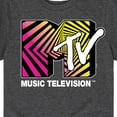 thumbnail image 3 of MTV Logo - Optical 80S - Toddler And Youth Short Sleeve Graphic T-Shirt, 3 of 5