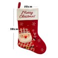 thumbnail image 1 of 2 uds calcetines navideños regalos navideños dibujos animados navideños muñeco de nieve adornos navideños colgantes navideños A LingWen 9024715193049, 1 of 1