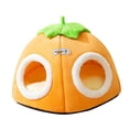 thumbnail image 4 of Nido para gatos Yuyangstore semicerrado Cojín acolchado cama cueva M, 4 of 8