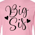 thumbnail image 4 of Inktastic Big Sis Girls Cute Sister Announcement Long Sleeve Youth T-Shirt, 4 of 5