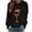 #0249-Black, variant on Uoodti Womens Long Sleeve Plus Size Gift Crewneck Sweatshirts Ugly Christmas Sweater Women Funny Red Wine Glass Shirts Pullover