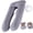 Grey, variant on U Shaped Pregnancy Pillow with Detachable Washable Cover, Full Body Side Sleeper Support Pillow for Waist, Back and Belly Support, Maternity Nursing Pillow