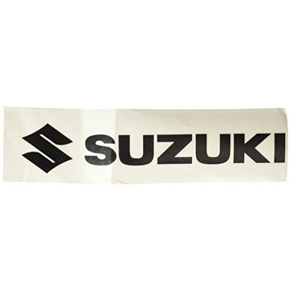Factory Effex 12-94414 Black 1' (Suzuki) Die-Cut Sticker