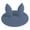 Gray, variant on Cheers US Silicone Cup Lid Silicone Suction Lids with Rabbit Ears Little Bowl Lids Cute Bunny Shaped Mug Covers to Keep Dusts Bugs out of Your Coffee & Tea (Bunny)