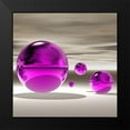 thumbnail image 2 of Hillert, Peter 20x20 Black Modern Framed Museum Art Print Titled - Purple Bowl II, 2 of 5