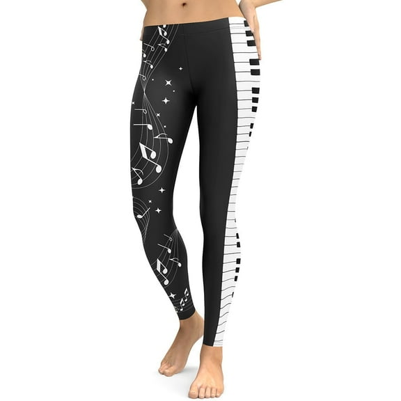 Music Leggings Size: XS for Women | FIERCEPULSE