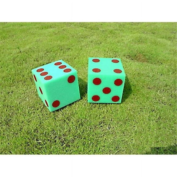 Everrich EVV-0011 Foam Dice with Dots or Numbers